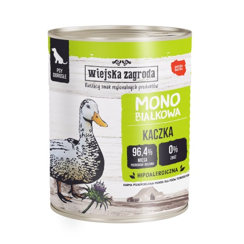 Wiejska Zagroda Monoprotein Kaczka 800g