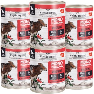 Wiejska Zagroda Monoprotein Wołowina 6x800g