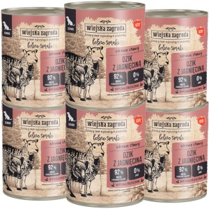 Wiejska Zagroda Leśne Smaki Senior Dzik Jagnięcina 6x800g