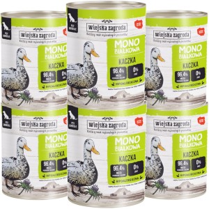Wiejska Zagroda Monoprotein Kaczka 6x800g