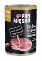 Pan Mięsko Mokra Wieprzowina z Jagnięciną 400g