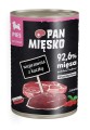 Pan Mięsko Mokra Puppy Wieprzowina z Kaczką 400g