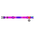 WAUDOG Obroża Nylon z QR Fioletowa M 28-40cm