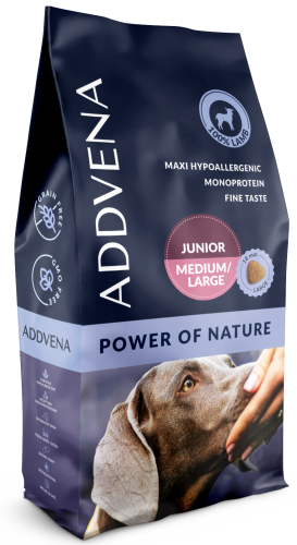 Addvena Dog Power of Nature Junior M/L 10kg