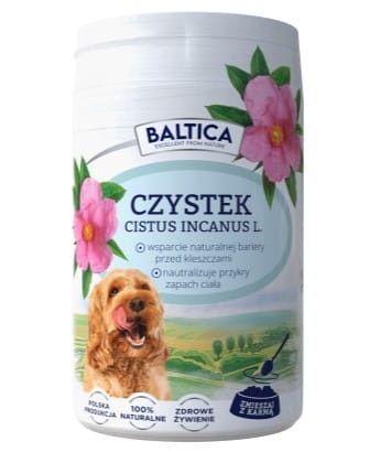Baltica Suplement Czystek dla Psa 100g