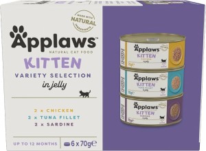 Applaws Cat Tin Multipack Kitten Mix 6x70g