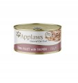 Applaws Cat Tin Adult Tuna Salmon in Broth 24x156g