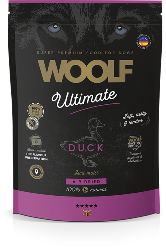 WOOLF Ultimate Dog Moist Adult Duck 1kg