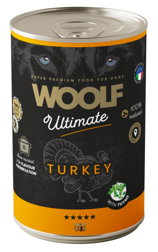 WOOLF Ultimate Dog Turkey Thyme 400g