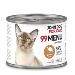 JohnDog ForCat  99 Menu  Adult Perliczka 200g