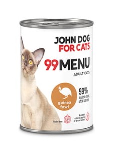 JohnDog ForCat  99 Menu Adult Perliczka 400g