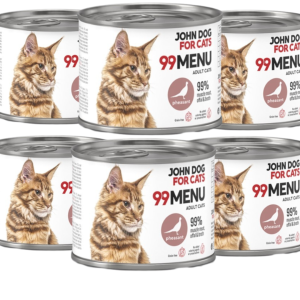 JohnDog ForCat  99 Menu  Adult Bażant 6x200g