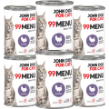 JohnDog ForCat 99 Menu Adult Indyk 6x400g