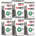 JohnDog ForCat 99 Menu Adult Królik 6x400g