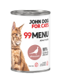 JohnDog ForCat 99 Menu Adult Bażant 6x400g