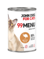 JohnDog ForCat 99 Menu Adult Perliczka 6x400g