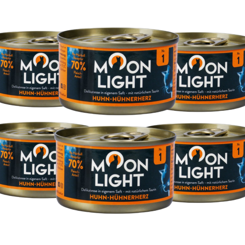 Moonlight Dinner 1 Sos Kurczak i Serca z Kurczaka 6x80g