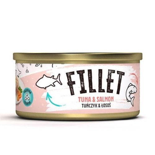 Mr.Bandit Cat Fillet Tuna with Salmon 80g