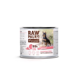 VetExpert Raw Paleo Dog Duo Adult Pork Lamb 200g