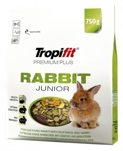 TROPIFIT Rabbit Junior Premium Plus 750g