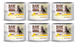 VetExpert Raw Paleo Dog Duo Adult Turkey Cod 6x200g