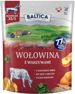 Baltica Wołowina z warzywami XS/S 1kg
