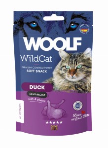 WOOLF WildCat Snacks Duck 50g