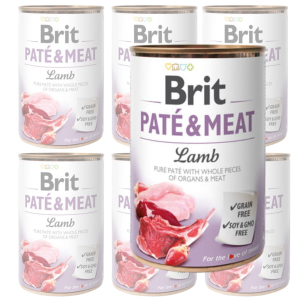 BRIT Pate & Meat Lamb 6x400g 
