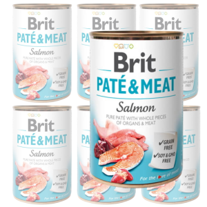 BRIT Pate & Meat Salmon 6x400g