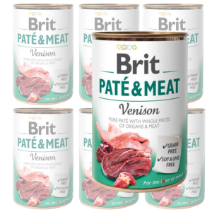 BRIT Pate & Meat Venison 6x400g 