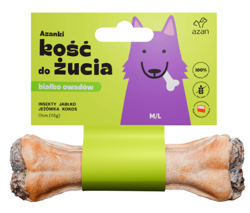 Azanki Kość Insekt Kokos 17cm