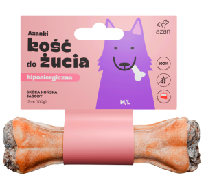 Azanki Kość Konina Jagody 17cm
