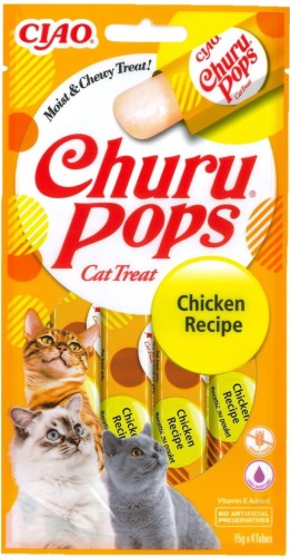 Inaba Cat Churu Pops Chicken 4x15g