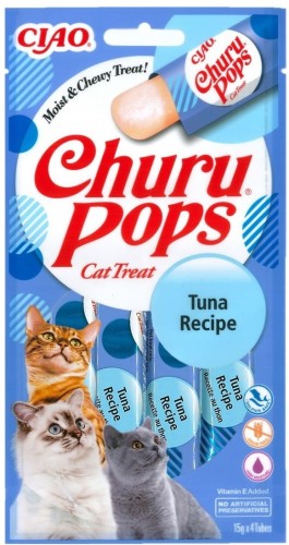 Inaba Cat Churu Pops Tuna 4x15g