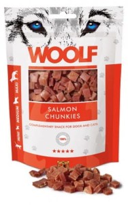 WOOLF Chunkies Salmon 100g