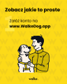 WALKEDOG Szelki Czarne L Chip
