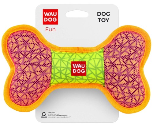 WAUDOG Zabawka dla psa Kość 12cm różowy