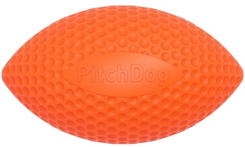 PitchDog Piłka sportowa 9cm pomarańczowa
