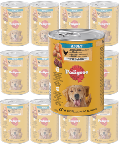 PEDIGREE Mokra Adult Kurczak 12x400g
