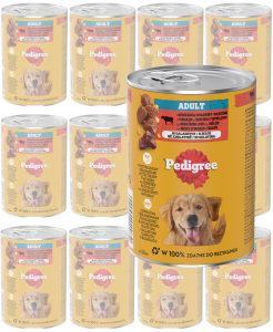 PEDIGREE Mokra Adult Wołowina 12x400g