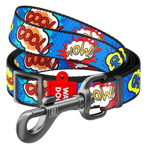 WAUDOG Smycz Nylon WOW L-XXL 25mm 152-183cm