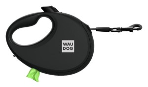 WAUDOG Smyczy R-leash Automatyczna czarna L 5m