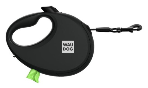 WAUDOG Smyczy R-leash Automatyczna czarna L 5m