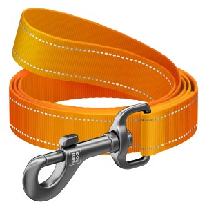 WAUDOG Smycz Nylon Mono Pomarańczowa M 20mm 122cm