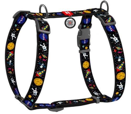 WAUDOG Szelki Nylon Guard z QR NASA M 50-80cm