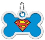 WAUDOG Smart ID zawieszka z QR Superman śr 40mm