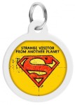 WAUDOG Smart ID zawieszka z QR Superman Vintage śr 30mm
