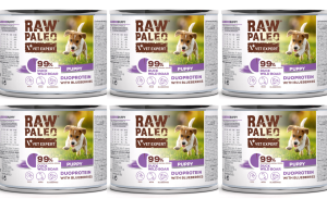 VetExpert Raw Paleo Dog Duo Puppy Duck Boar 6x200g
