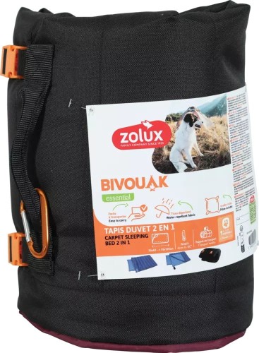 ZOLUX BIVOUAK Śpiwór 2w1 dla Psa Czerwony