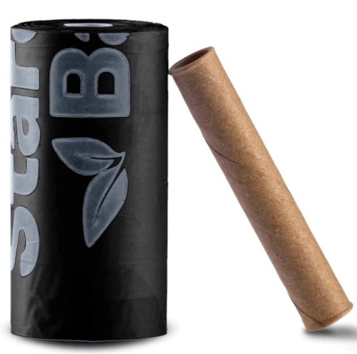 STARCHBAG Woreczki Kompostowalne BIO 1x15szt czarne